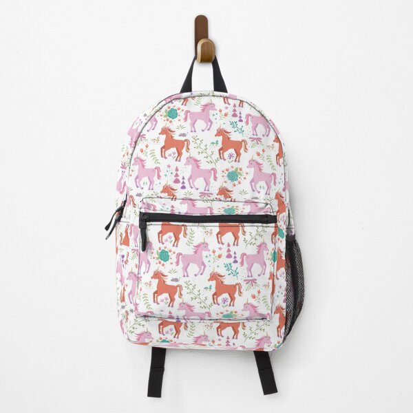 Item preview, Pink & Coral Unicorn Pattern designed and sold by latheandquill.