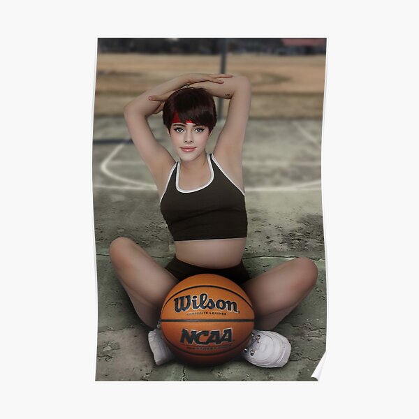 Rebecca Chambers Basketball Cosplay Poster.