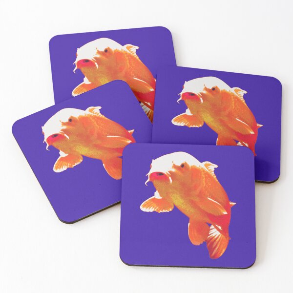 Item preview, koi fish orange yellow designed and sold by MiraNomegusta.