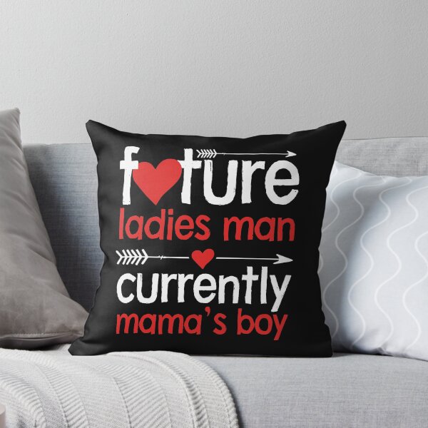 Item preview, Future Ladies Man Currently Mama's Boy Valentine Day Cute Heart Arrow Costume for Boys  designed and sold by alenaz.