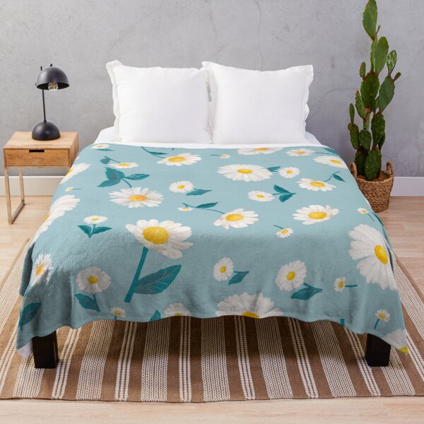 Item preview, Hermoso patrón floral de flores de margarita designed and sold by Dear-Ashlin.