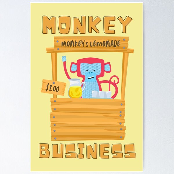 Item preview, Monkey Business designed and sold by Give Me that Pencil.