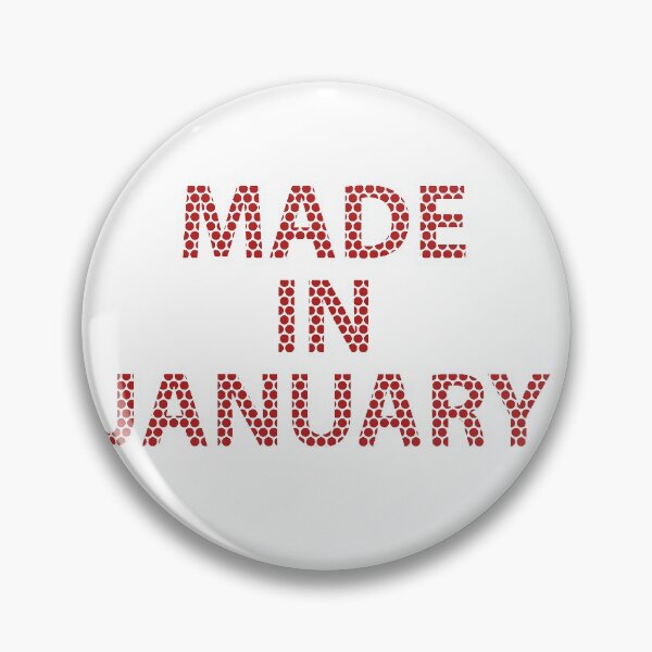 Item preview, Made in January designed and sold by MHabeeb.