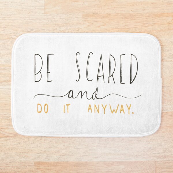 Item preview, Be Scared and Do it Anyway designed and sold by nicolecella98.