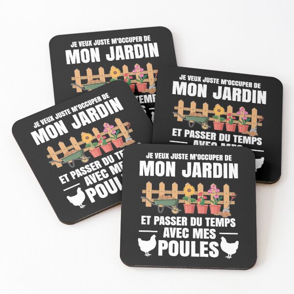 Item preview, Je Veux Juste M'occuper De Mon Jardin Avec Mes Poules Drôle designed and sold by Lenny Stahl.
