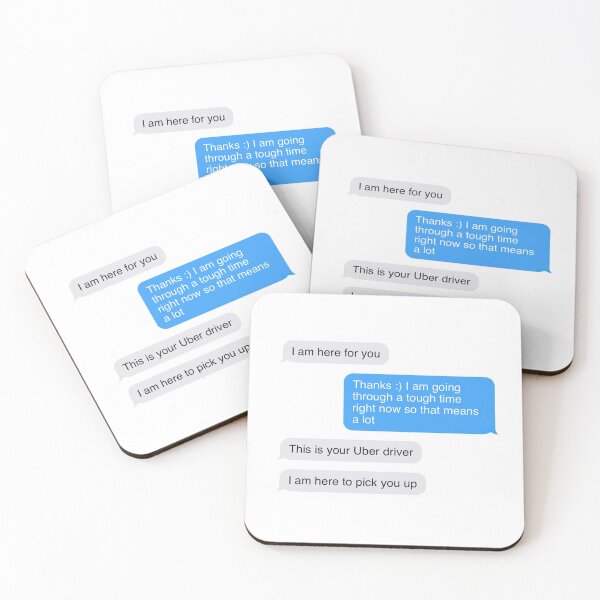 Item preview, Uber Driver Text designed and sold by Charlotte1597.
