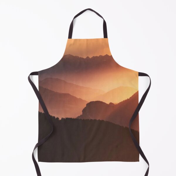 Item preview, Orange Sunset Mountains designed and sold by ForeverNature.