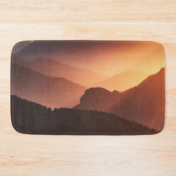 Item preview, Orange Sunset Mountains designed and sold by ForeverNature.