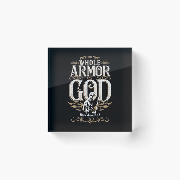 Item preview, Bible Verse Armor of God Gift for Christian designed and sold by Hananiah Merch.