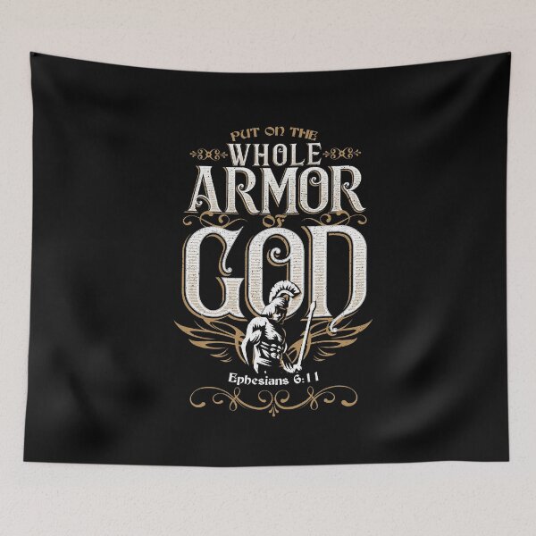 Item preview, Bible Verse Armor of God Gift for Christian designed and sold by Hananiah Merch.