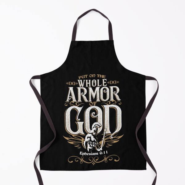 Aperçu de l'œuvre Verset biblique Armure de Dieu cadeau pour chrétien créée et vendue par Hananiah Merch.