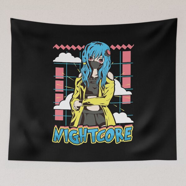 Item preview, Cute Nightcore Anime Girl Japanese Music designed and sold by perfectpresents.