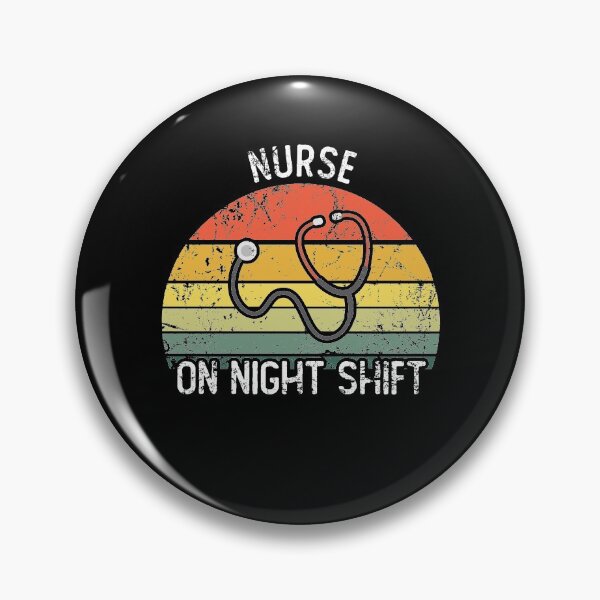 Item preview, Vintage nurse on night shift designed and sold by noahs-shop.