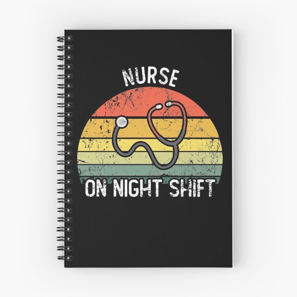 Item preview, Vintage nurse on night shift designed and sold by noahs-shop.