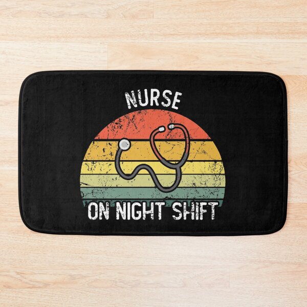 Item preview, Vintage nurse on night shift designed and sold by noahs-shop.