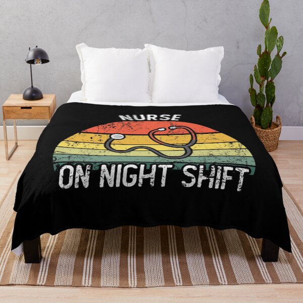 Item preview, Vintage nurse on night shift designed and sold by noahs-shop.