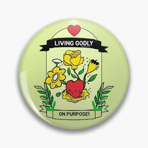 Item preview, Living Godly On Purpose designed and sold by HeartCrushes4u.