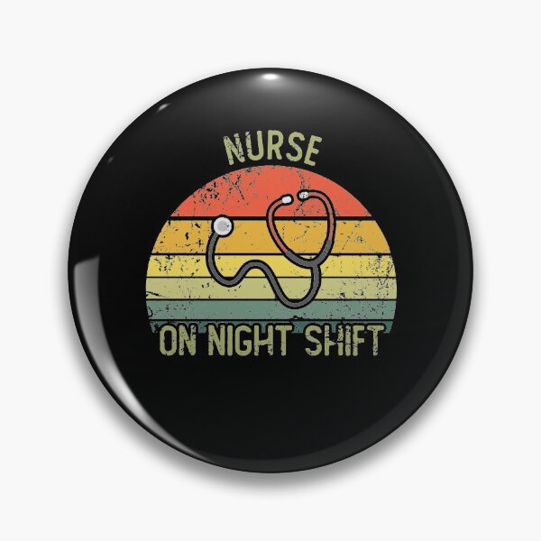 Item preview, Vintage nurse on night shift designed and sold by noahs-shop.