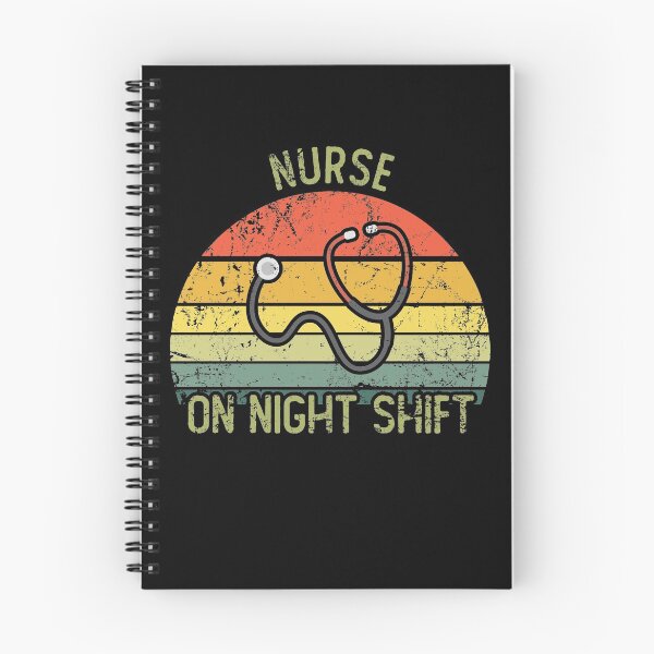 Item preview, Vintage nurse on night shift designed and sold by noahs-shop.