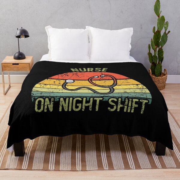 Item preview, Vintage nurse on night shift designed and sold by noahs-shop.