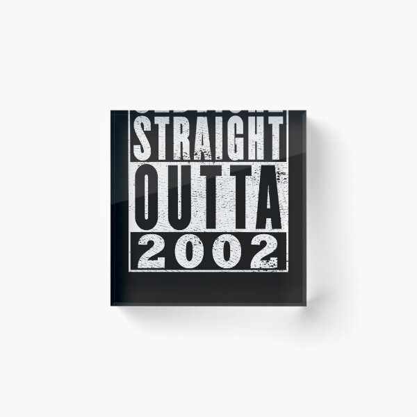 Item preview, Straight Outta 2002 Birthday designed and sold by RandomStuffShop.