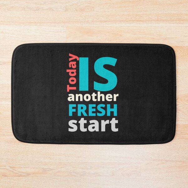 Item preview, Today is another fresh start designed and sold by Rainbow Designs.