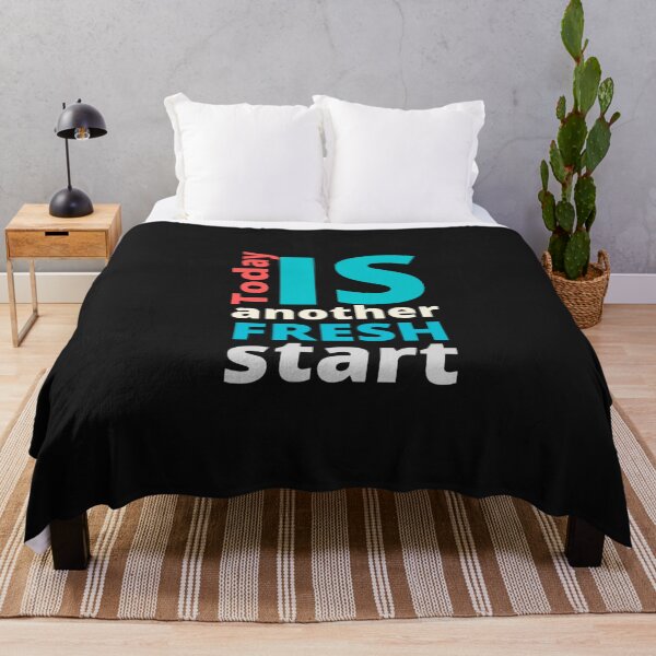 Item preview, Today is another fresh start designed and sold by Rainbow Designs.