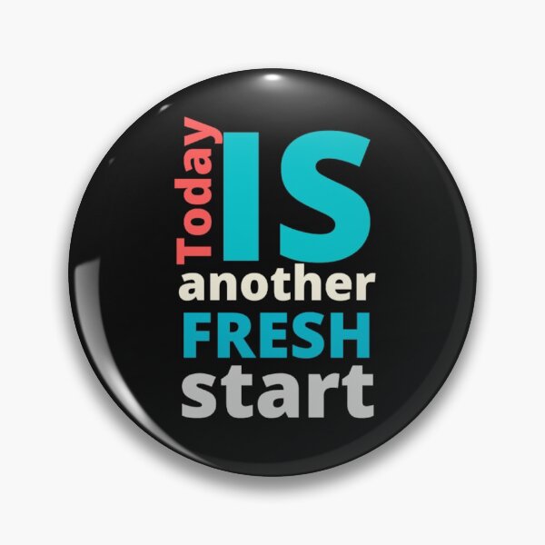 Item preview, Today is another fresh start designed and sold by Rainbow Designs.