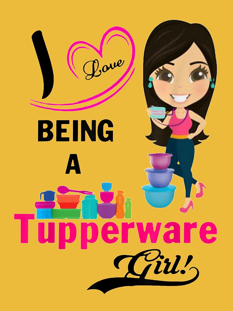 I Love Being A Tupperware Girl T-Shirt iPad Case & Skin for Sale by  Brianconner