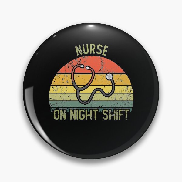 Item preview, Vintage nurse on night shift designed and sold by noahs-shop.