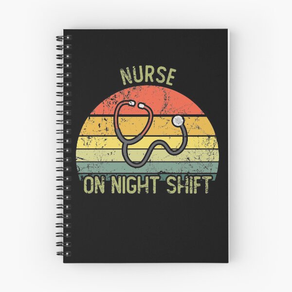 Item preview, Vintage nurse on night shift designed and sold by noahs-shop.