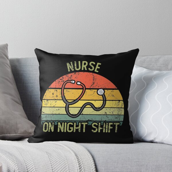 Item preview, Vintage nurse on night shift designed and sold by noahs-shop.