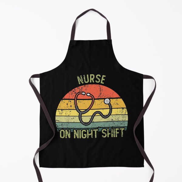 Item preview, Vintage nurse on night shift designed and sold by noahs-shop.