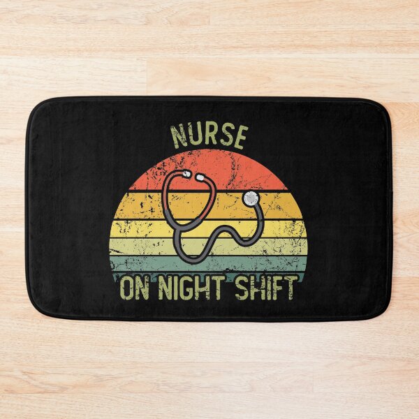 Item preview, Vintage nurse on night shift designed and sold by noahs-shop.