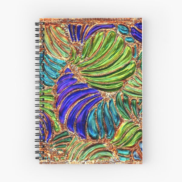 Item preview, Abstract Sea Fronds on Embossed Aluminum designed and sold by Marcella Chapman.