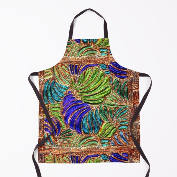 Item preview, Abstract Sea Fronds on Embossed Aluminum designed and sold by Marcella Chapman.