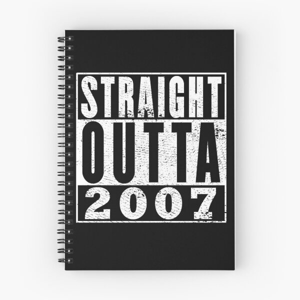 Item preview, Straight Outta 2007 Birthday designed and sold by RandomStuffShop.