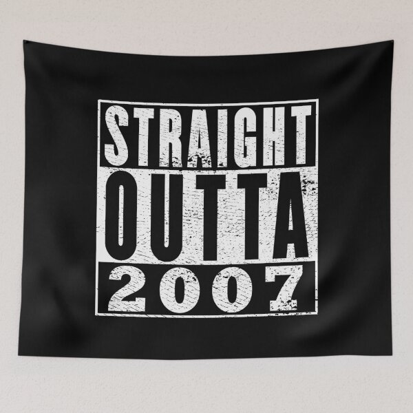 Item preview, Straight Outta 2007 Birthday designed and sold by RandomStuffShop.