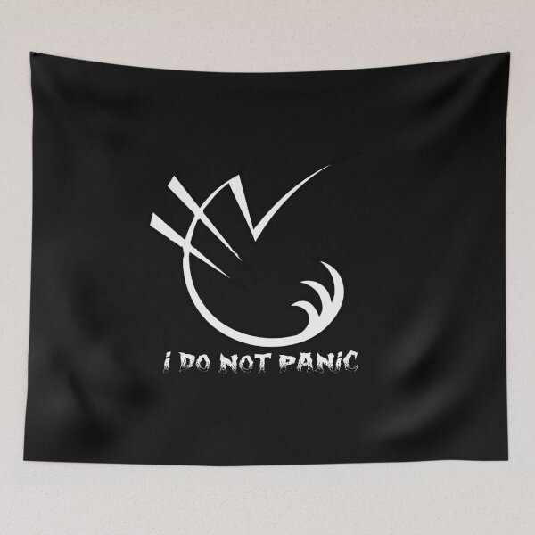 Item preview, I DO NOT PANIC SIGIL ATHENAEUM T-SHIRT  designed and sold by delpro.