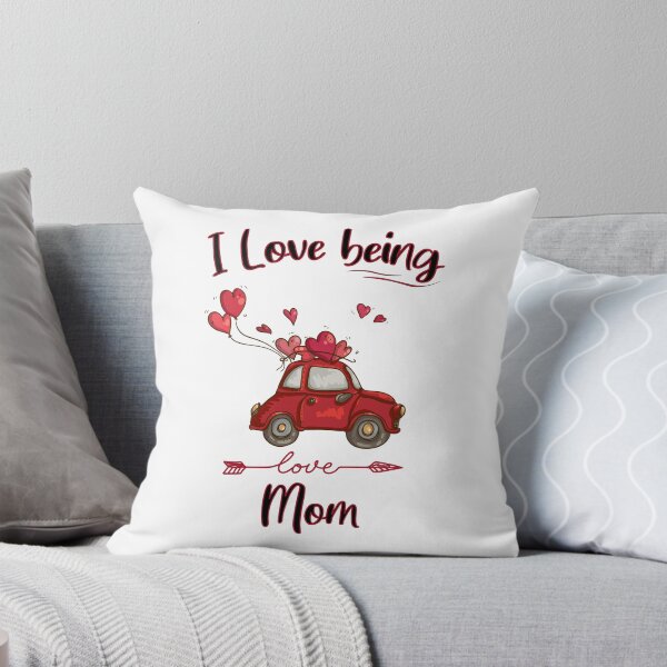 Item preview, I Love Being Mom - Valentine's Day designed and sold by yeknow.