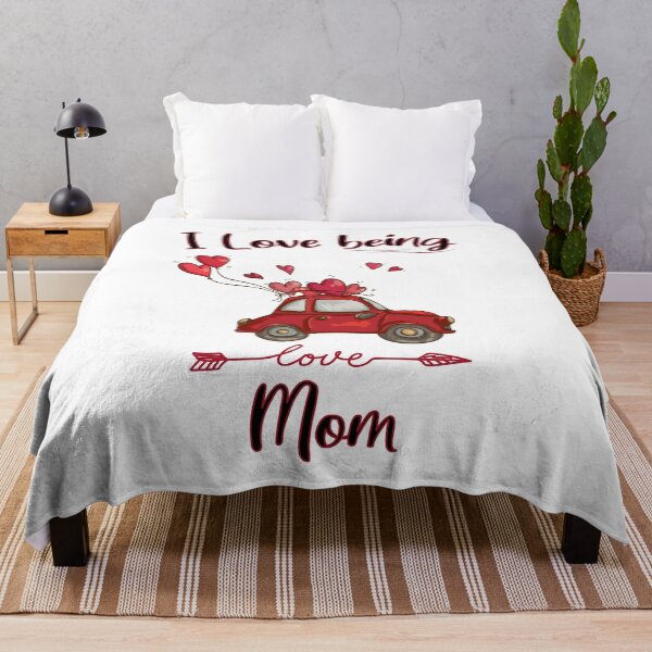 Item preview, I Love Being Mom - Valentine's Day designed and sold by yeknow.