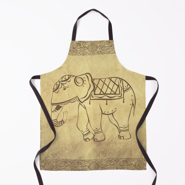 Item preview, Antique Elephant designed and sold by Cozy-Dreams.