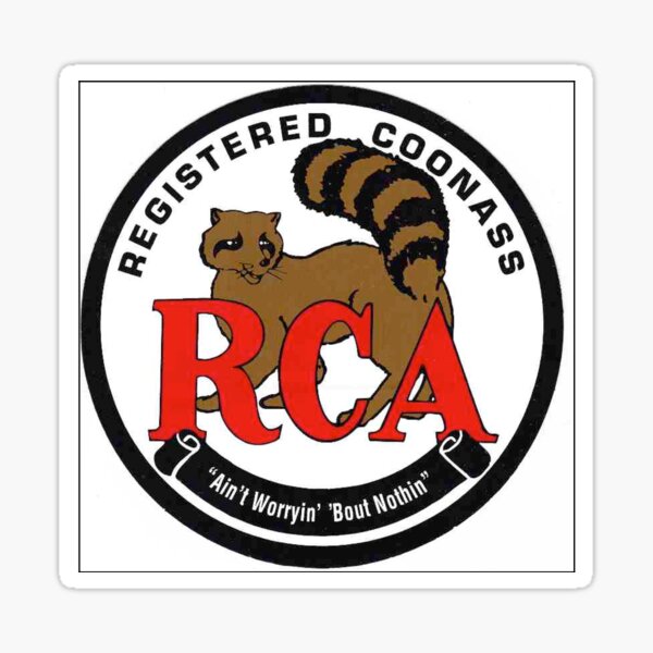 Aperçu de l'œuvre Registered Coonass Association créée et vendue par DeepEastTexas.