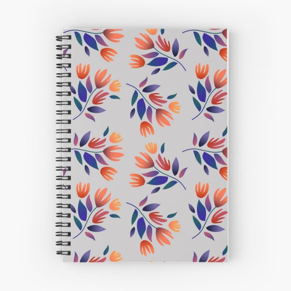 Aperçu de l'œuvre Fleurs et feuilles colorées - modèle de conception florale sans soudure. créée et vendue par TheWorkplace.