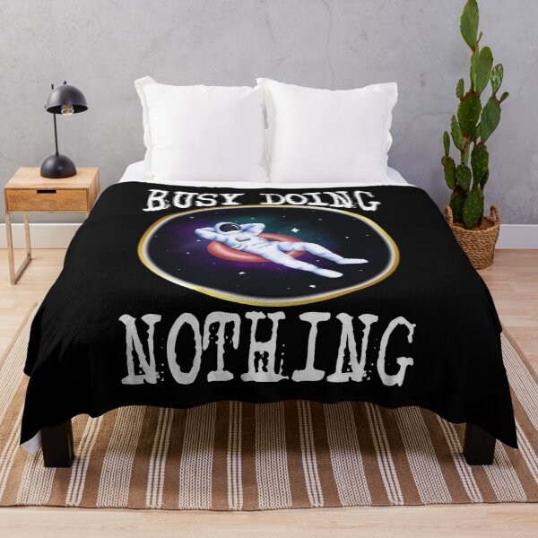Item preview, Busy Doing Nothing - Astronaut Floating in Space designed and sold by BleuSky.