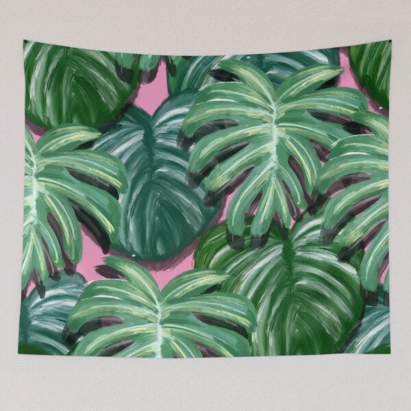Item preview, Palm Leaves and Pink - summer shirts - Springbreak designed and sold by Fruitsome.