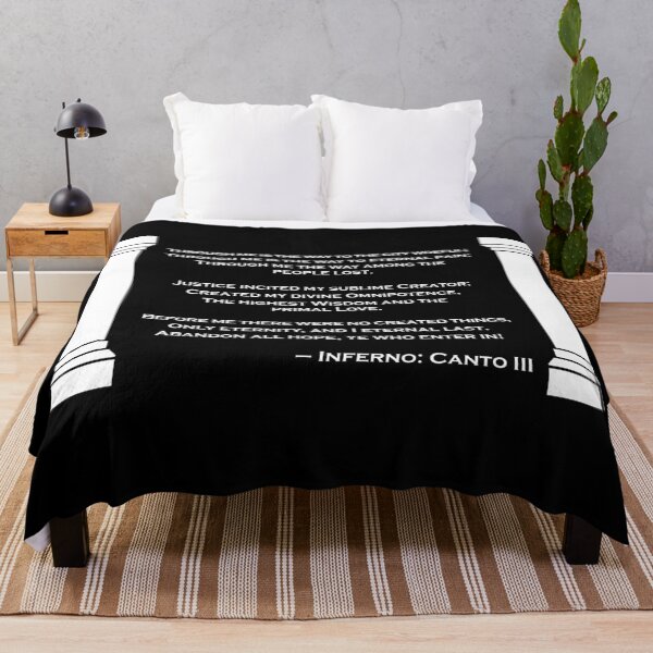 Item preview, Dante's Inferno Canto 3 Gates of Hell Text designed and sold by Persona-.