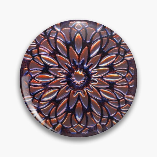 Item preview, Copper Flower Mandala designed and sold by Marcella Chapman.