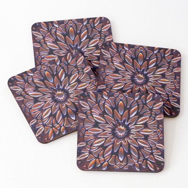 Item preview, Copper Flower Mandala designed and sold by Marcella Chapman.