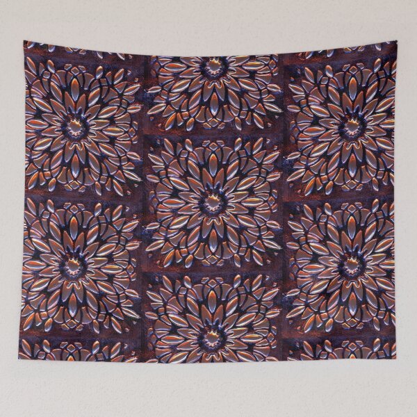 Item preview, Copper Flower Mandala designed and sold by Marcella Chapman.